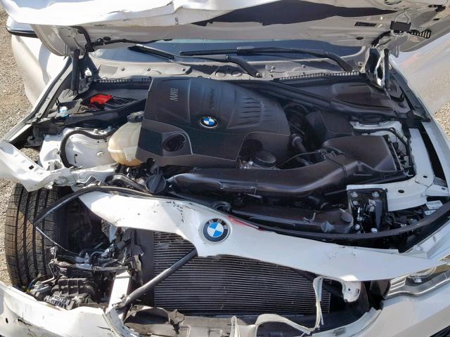 WBA4B1C53GG243177 - 2016 BMW 435 I GRAN WHITE photo 7
