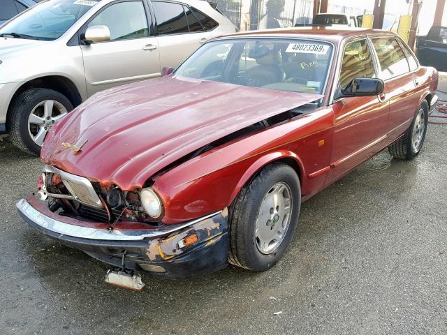 SAJHX174XSC740655 - 1995 JAGUAR XJ6 RED photo 2