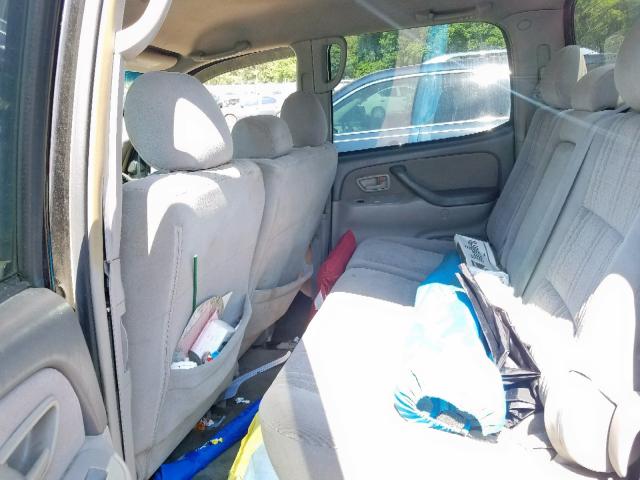 5TBET34176S531437 - 2006 TOYOTA TUNDRA DOUBLE CAB SR5  photo 6