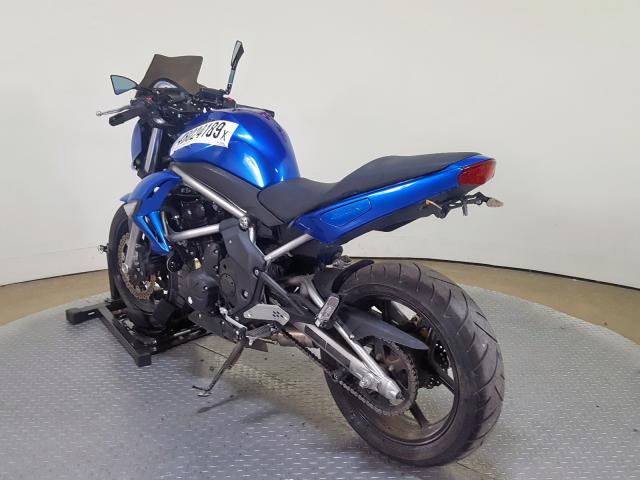 JKAEREC169DA43788 - 2009 KAWASAKI ER650 C BLUE photo 6