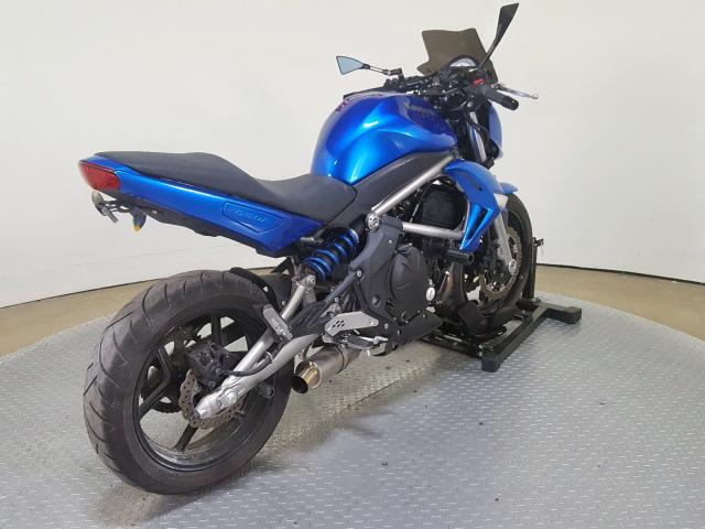 JKAEREC169DA43788 - 2009 KAWASAKI ER650 C BLUE photo 8