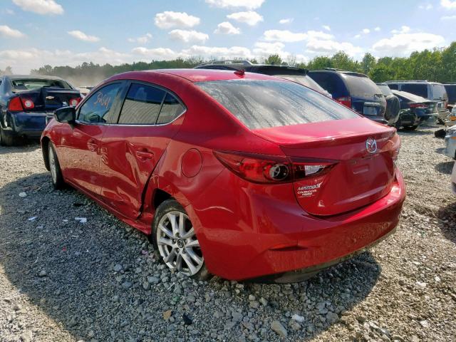 JM1BM1V73F1256712 - 2015 MAZDA 3 TOURING RED photo 3