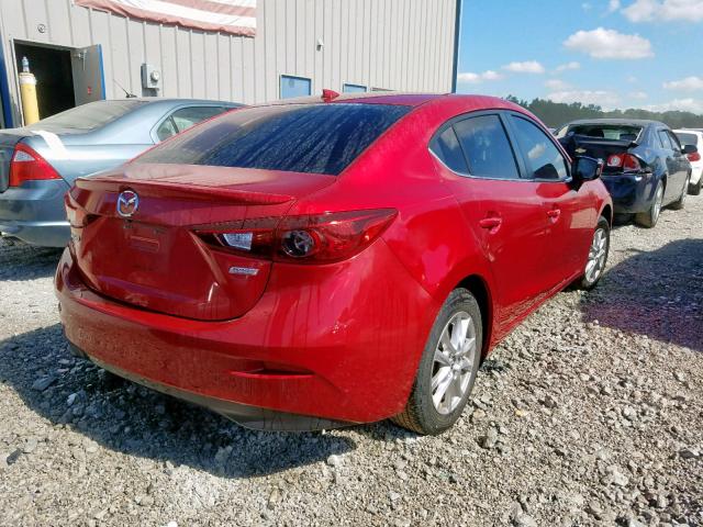 JM1BM1V73F1256712 - 2015 MAZDA 3 TOURING RED photo 4