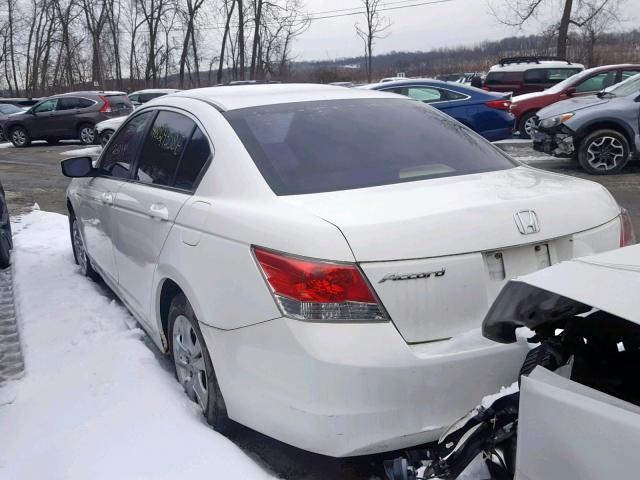 1HGCP26478A095100 - 2008 HONDA ACCORD LXP WHITE photo 3