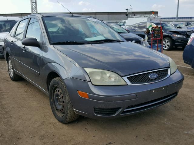 1FAFP34N97W250797 - 2007 FORD FOCUS ZX4 CHARCOAL photo 1