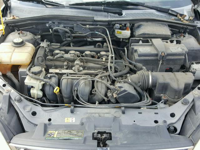 1FAFP34N97W250797 - 2007 FORD FOCUS ZX4 CHARCOAL photo 7