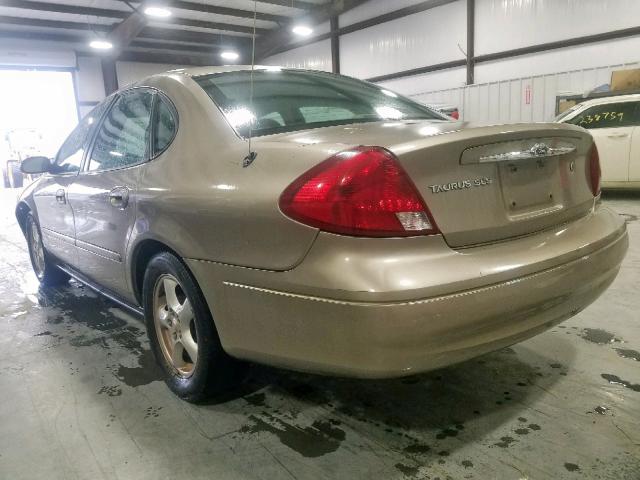 1FAFP55U83A134290 - 2003 FORD TAURUS SES TAN photo 3