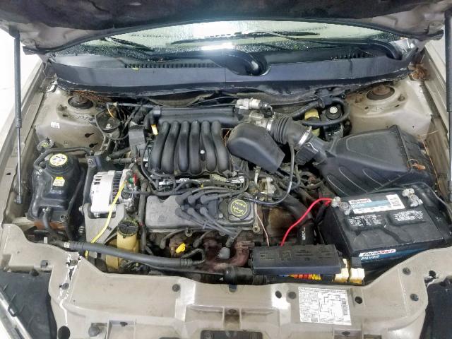 1FAFP55U83A134290 - 2003 FORD TAURUS SES TAN photo 7