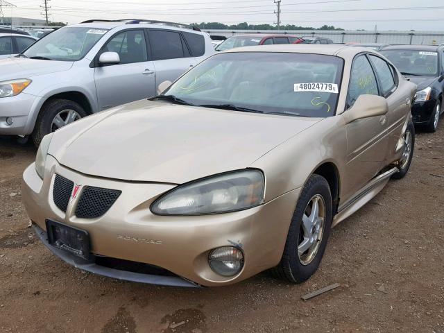 2G2WS522X41240252 - 2004 PONTIAC GRAND PRIX GOLD photo 2