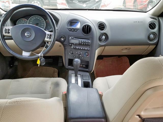 2G2WS522X41240252 - 2004 PONTIAC GRAND PRIX GOLD photo 9