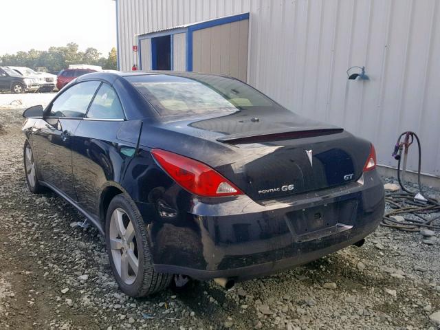 1G2ZH361874131217 - 2007 PONTIAC G6 GT BLACK photo 3