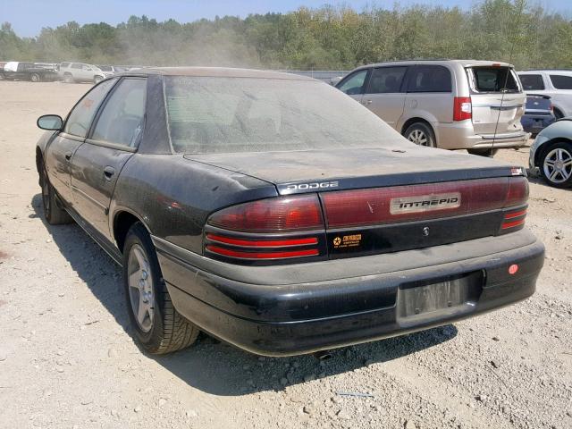 2B3HD46T1VH672797 - 1997 DODGE INTREPID BLACK photo 3