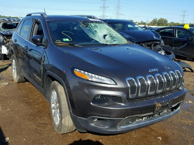 1C4PJMDB4FW651247 - 2015 JEEP CHEROKEE L GRAY photo 1