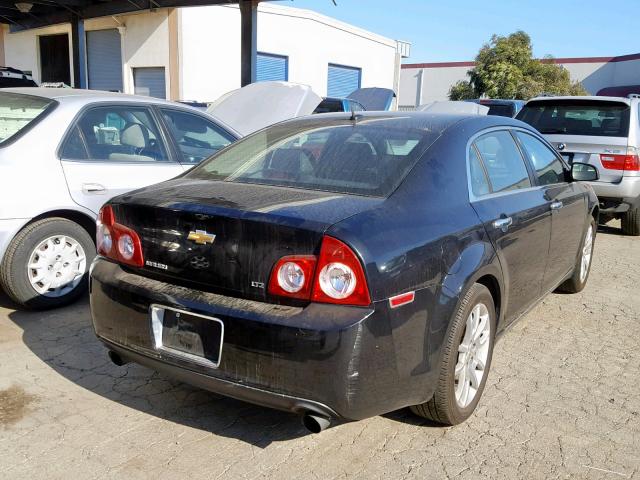 1G1ZK57749F252466 - 2009 CHEVROLET MALIBU LTZ შავი ფოტო 4