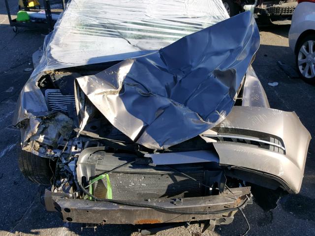 1G1ZC5EB5AF247155 - 2010 CHEVROLET MALIBU 1LT BROWN photo 7