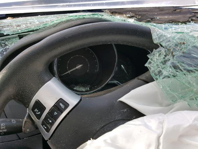 1G1ZC5EB5AF247155 - 2010 CHEVROLET MALIBU 1LT BROWN photo 8