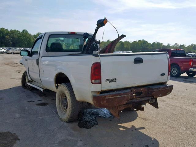 1FTSF31L9YEB88341 - 2000 FORD F350 SRW S WHITE photo 3