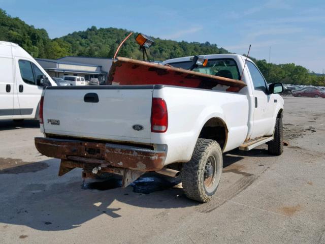 1FTSF31L9YEB88341 - 2000 FORD F350 SRW S WHITE photo 4