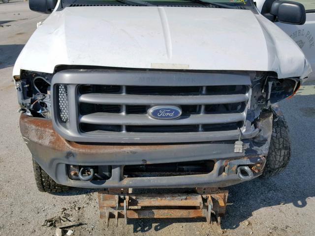 1FTSF31L9YEB88341 - 2000 FORD F350 SRW S WHITE photo 7