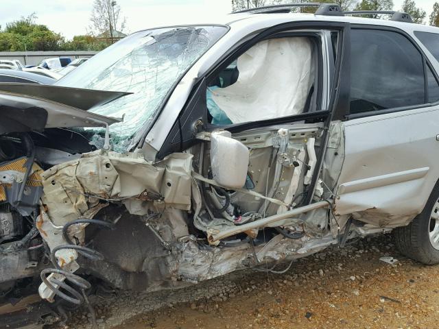 2HNYD18934H548201 - 2004 ACURA MDX TOURIN SILVER photo 10