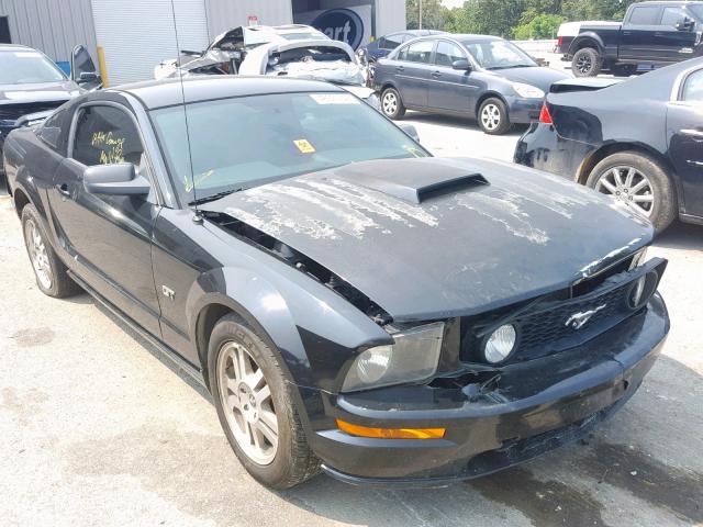 1ZVFT82H265104016 - 2006 FORD MUSTANG GT BLACK photo 1