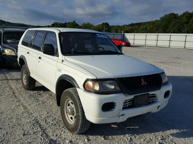 JA4MT21H81P012229 - 2001 MITSUBISHI MONTERO SP WHITE photo 1