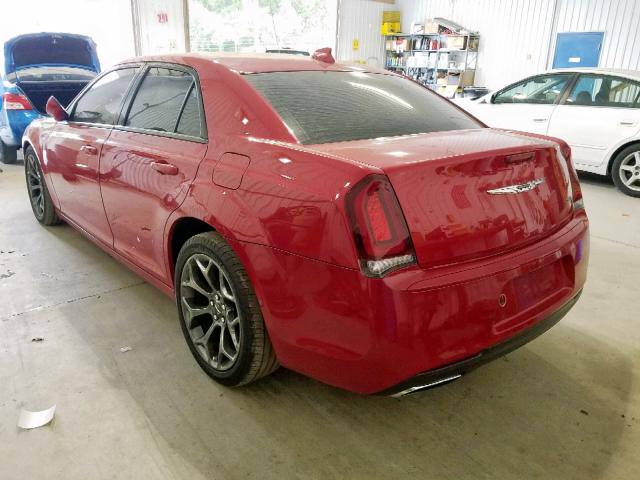 2C3CCABG2GH224398 - 2016 CHRYSLER 300 S RED photo 3