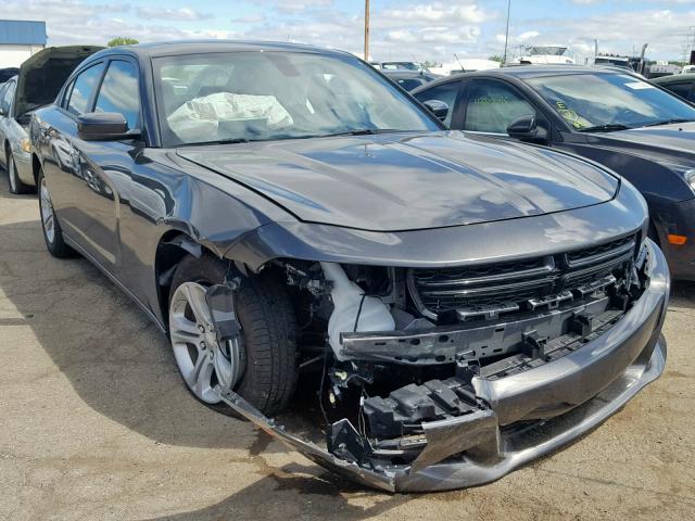 2C3CDXBG8KH636334 - 2019 DODGE CHARGER SX GRAY photo 1