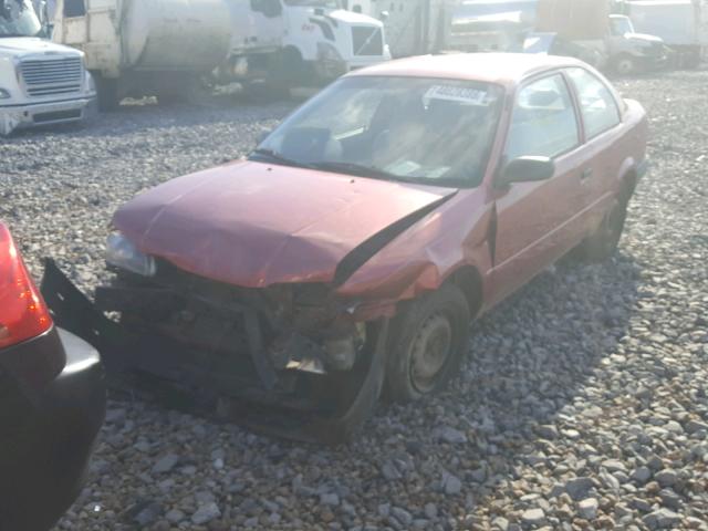 JT2AC52L4V0228759 - 1997 TOYOTA TERCEL CE RED photo 2