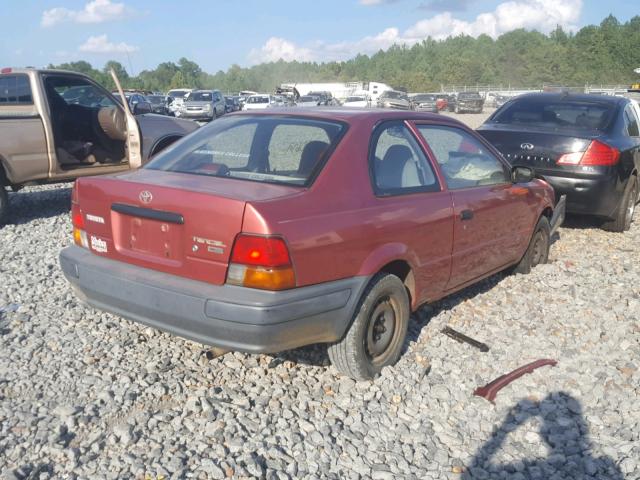 JT2AC52L4V0228759 - 1997 TOYOTA TERCEL CE RED photo 4