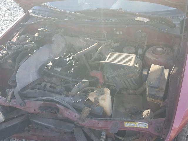 JT2AC52L4V0228759 - 1997 TOYOTA TERCEL CE RED photo 7