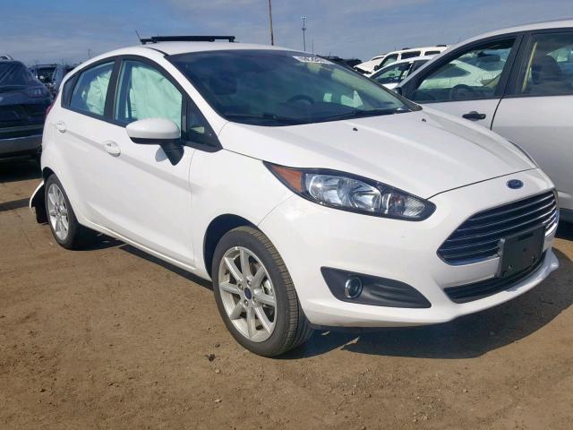 3FADP4EJ2KM148601 - 2019 FORD FIESTA SE WHITE photo 1