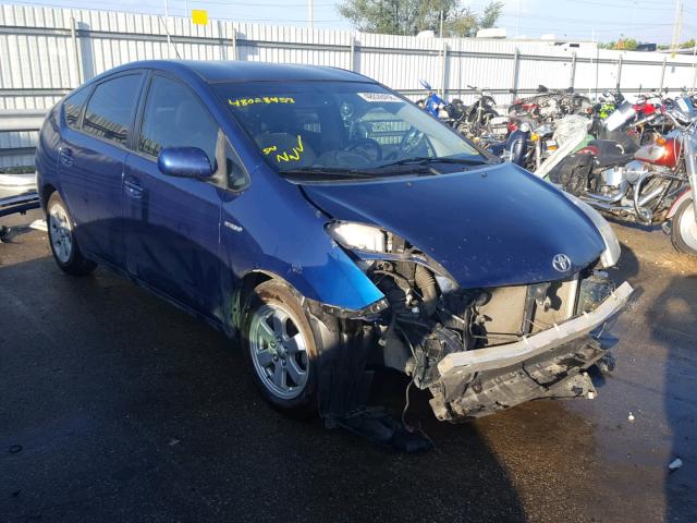 JTDKB20U197876436 - 2009 TOYOTA PRIUS BLUE photo 1