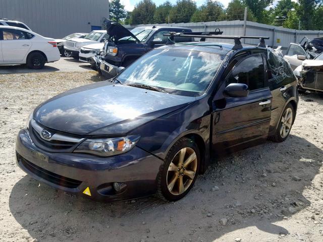 JF1GH6D61BG804784 - 2011 SUBARU IMPREZA OU BLACK photo 2