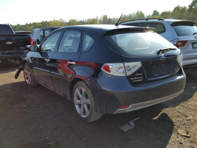 JF1GH6D64BH815370 - 2011 SUBARU IMPREZA OU BLACK photo 3