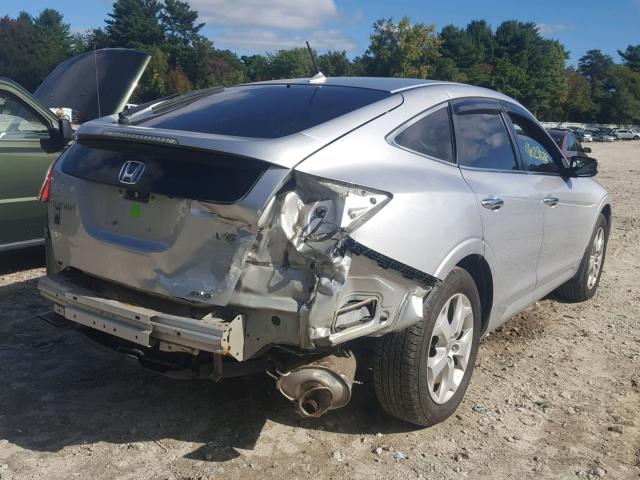 5J6TF2H50CL001993 - 2012 HONDA CROSSTOUR SILVER photo 4