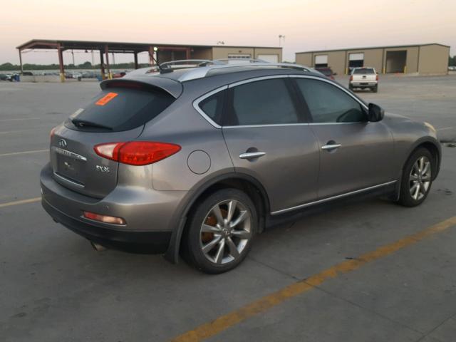 JNKAJ09F08M361692 - 2008 INFINITI EX35 BASE SILVER photo 4