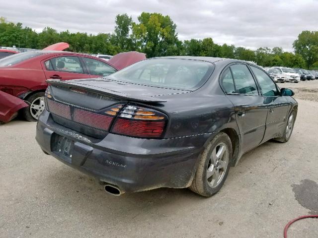 1G2HY54K034166007 - 2003 PONTIAC BONNEVILLE GRAY photo 4