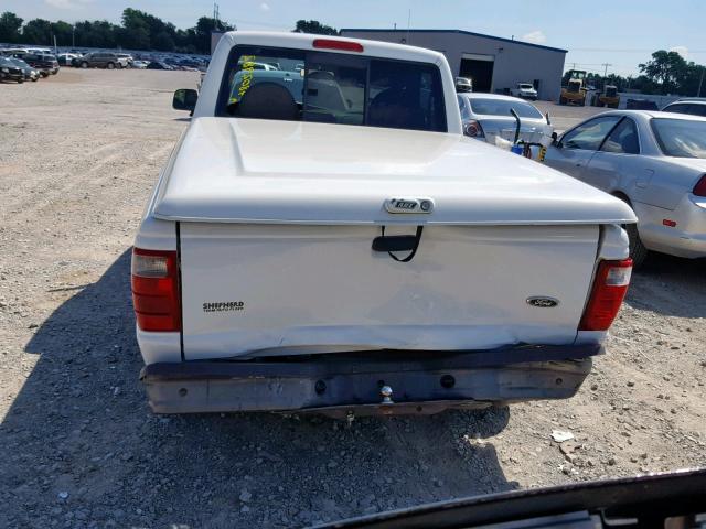 1FTYR10D92PA27564 - 2002 FORD RANGER WHITE photo 9