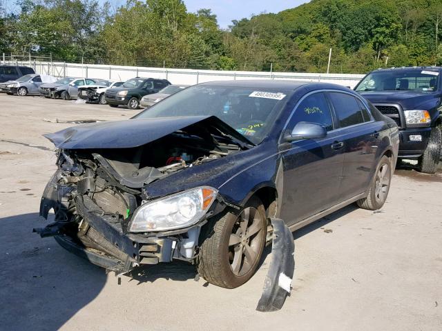1G1ZC5E18BF246705 - 2011 CHEVROLET MALIBU 1LT BLUE photo 2