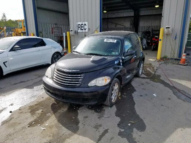 3A4FY58B87T545408 - 2007 CHRYSLER PT CRUISER BLACK photo 2