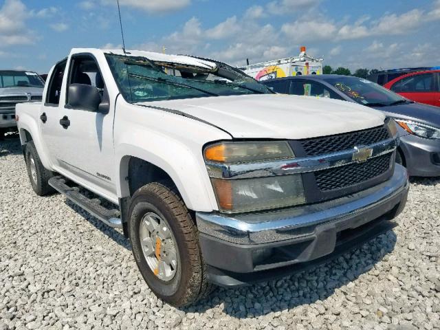 1GCDT136958247749 - 2005 CHEVROLET COLORADO WHITE photo 1