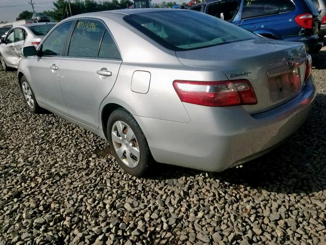 4T1BE46K17U040936 - 2007 TOYOTA CAMRY NEW SILVER photo 3