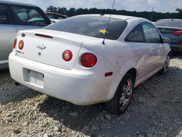 1G1AT18H897218132 - 2009 CHEVROLET COBALT LT WHITE photo 4