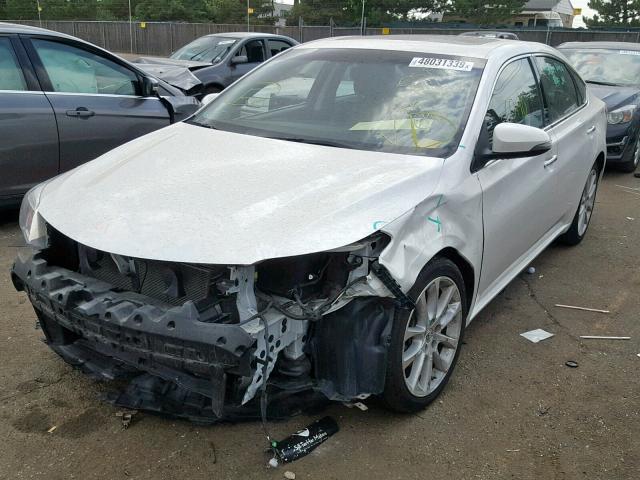 4T1BK1EB9DU076930 - 2013 TOYOTA AVALON BAS WHITE photo 2