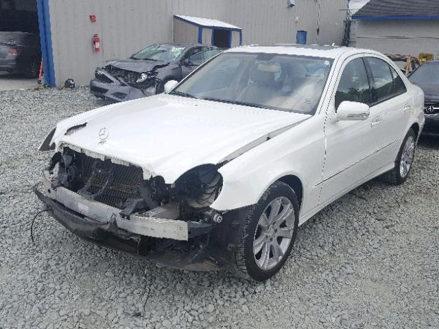 WDBUF87X79B369116 - 2009 MERCEDES-BENZ E 350 4MAT WHITE photo 2