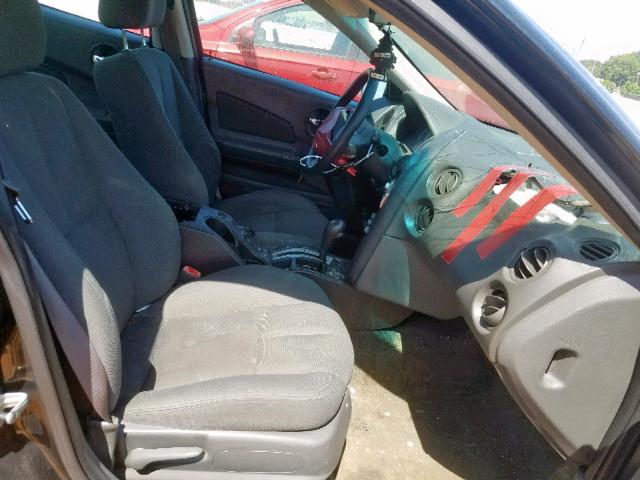 2G2WP522851237675 - 2005 PONTIAC GRAND PRIX BLACK photo 5