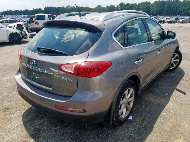 JNKAJ09E28M301694 - 2008 INFINITI EX35 BASE GRAY photo 4