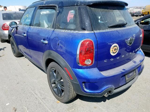 WMWZC3C53GWT08940 - 2016 MINI COOPER S C BLUE photo 3