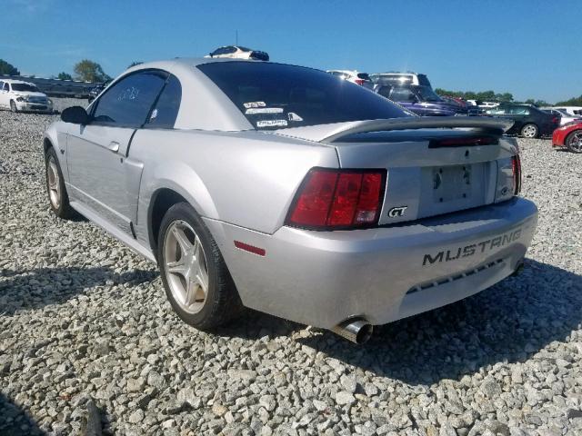 1FAFP42X6YF261008 - 2000 FORD MUSTANG GT SILVER photo 3